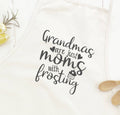 Grandmas Moms with Frosting - Women's Apron