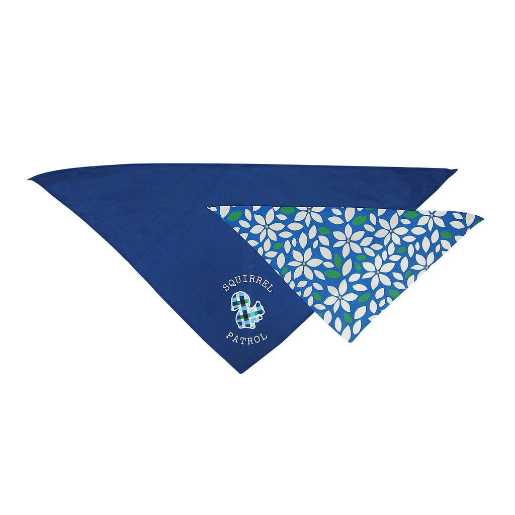 Blue Floral - Pet Bandana