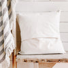 Customizable Area Code - Square Canvas Pillow