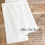 Cotton Tea Towel - Completely Custom