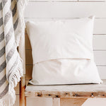 Square Canvas Pillow (White) - Completely Custom
